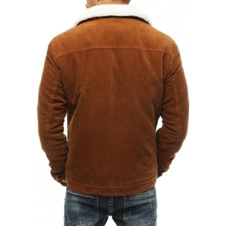 Pánska menčestrová bunda TX3481 - kamelová