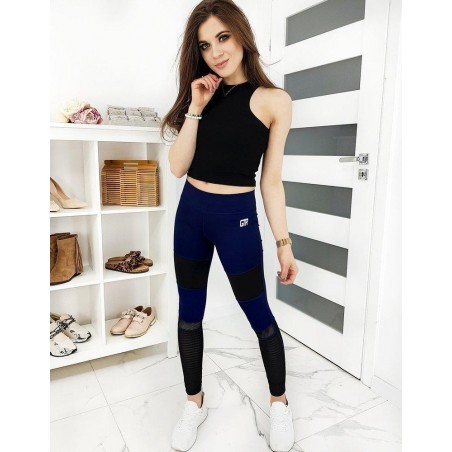 Tmavomodré dámske legíny BLEISE UY0377