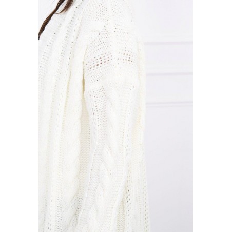 Dámsky pletený kardigán 2019-21 - ecru
