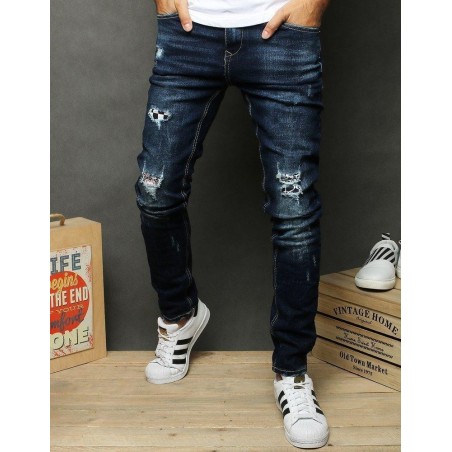 Rifle pre mužov UX2674 - tmavomodré