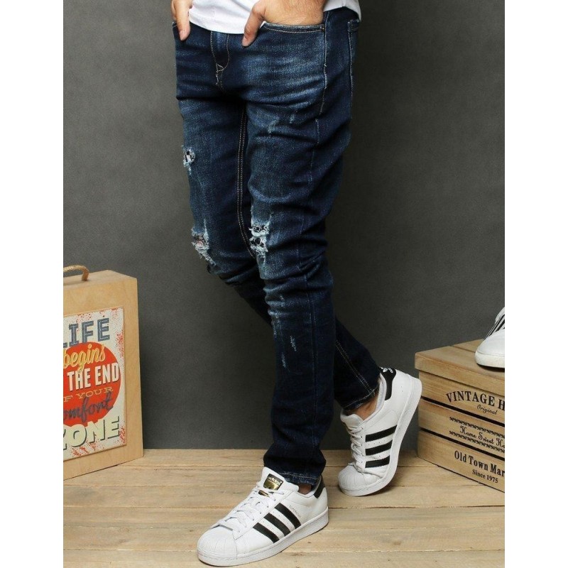 Rifle pre mužov UX2674 - tmavomodré