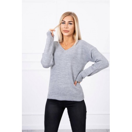 Dámsky sveter 2020-15 - sivý