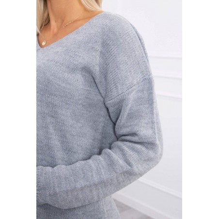 Dámsky sveter 2020-15 - sivý