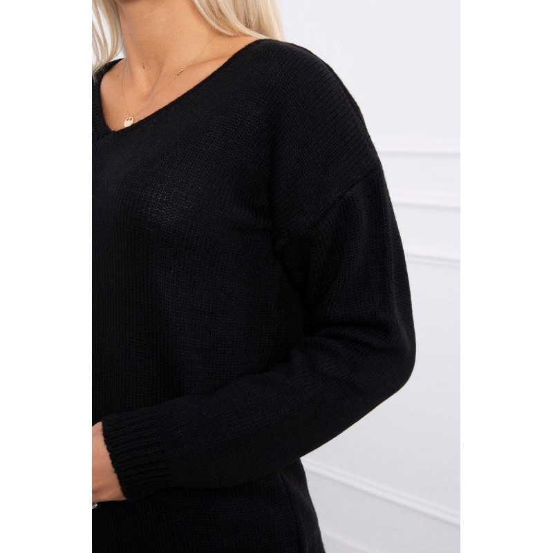 Dámsky sveter 2020-15 - čierny