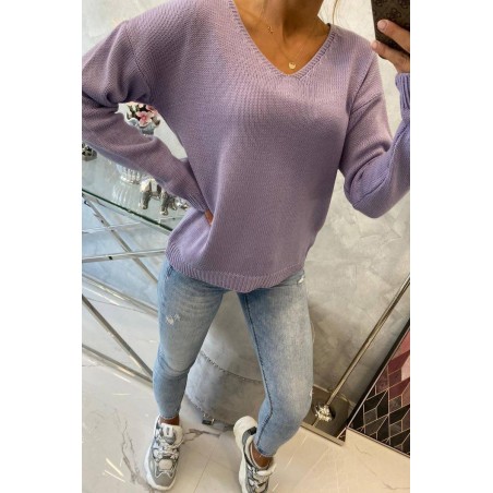 Dámsky sveter 2020-15 - fialový