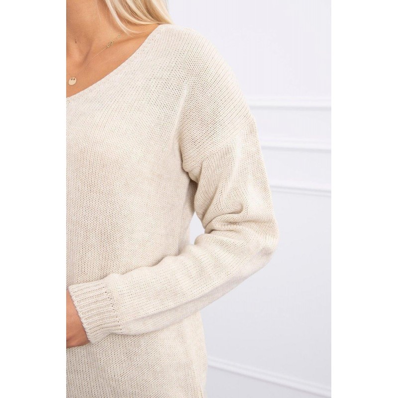 Dámsky sveter 2020-15 - béžový