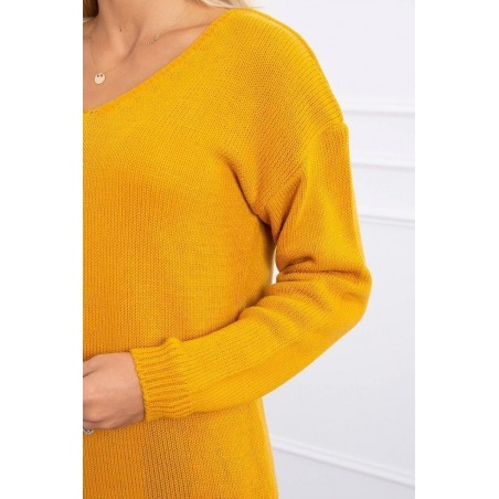 Dámsky sveter 2020-15 - horčicový