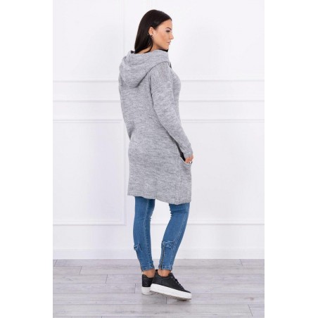 Sveter pre dámy 2019-6 - sivý