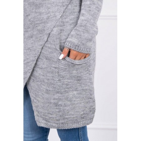 Sveter pre dámy 2019-6 - sivý