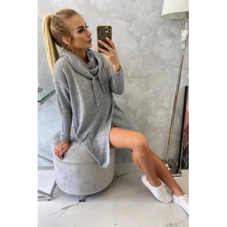 Sveter pre dámy 2019-6 - sivý