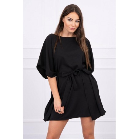 Dámske oversize šaty 9016 - čierne