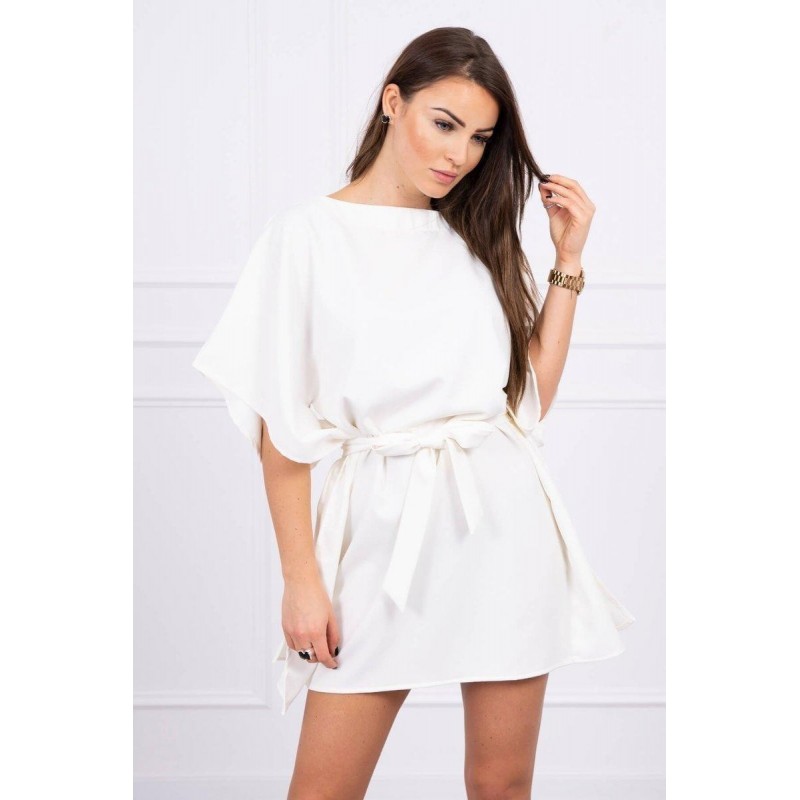 Dámske oversize šaty 9016 - ecru