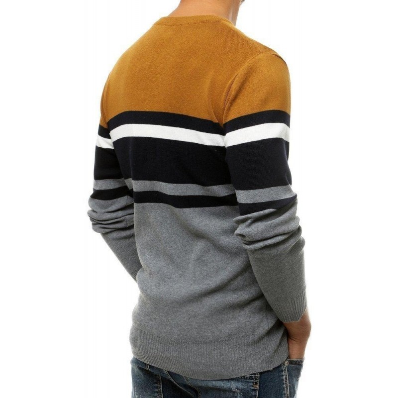 Pánsky sveter WX1488 - kamelový