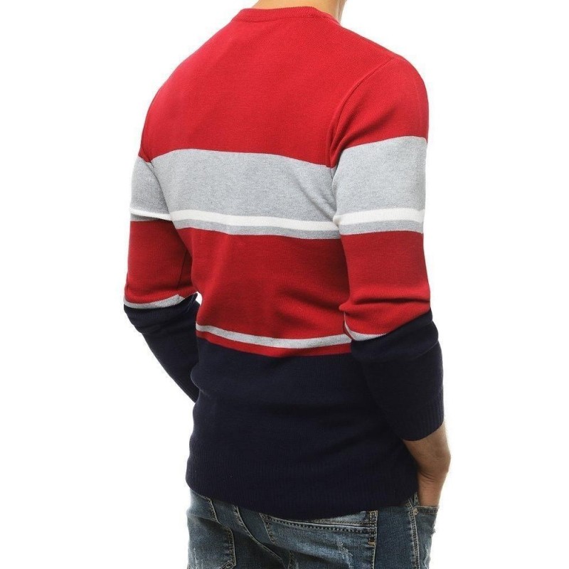 Pánsky červený sveter WX1492