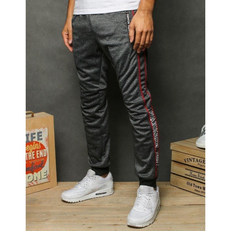 Pánske sivé tepláky UX2687