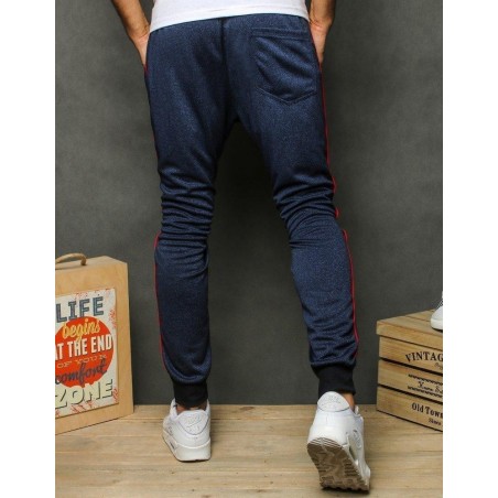 Pánske jogger tepláky UX2688 - tmavomodré