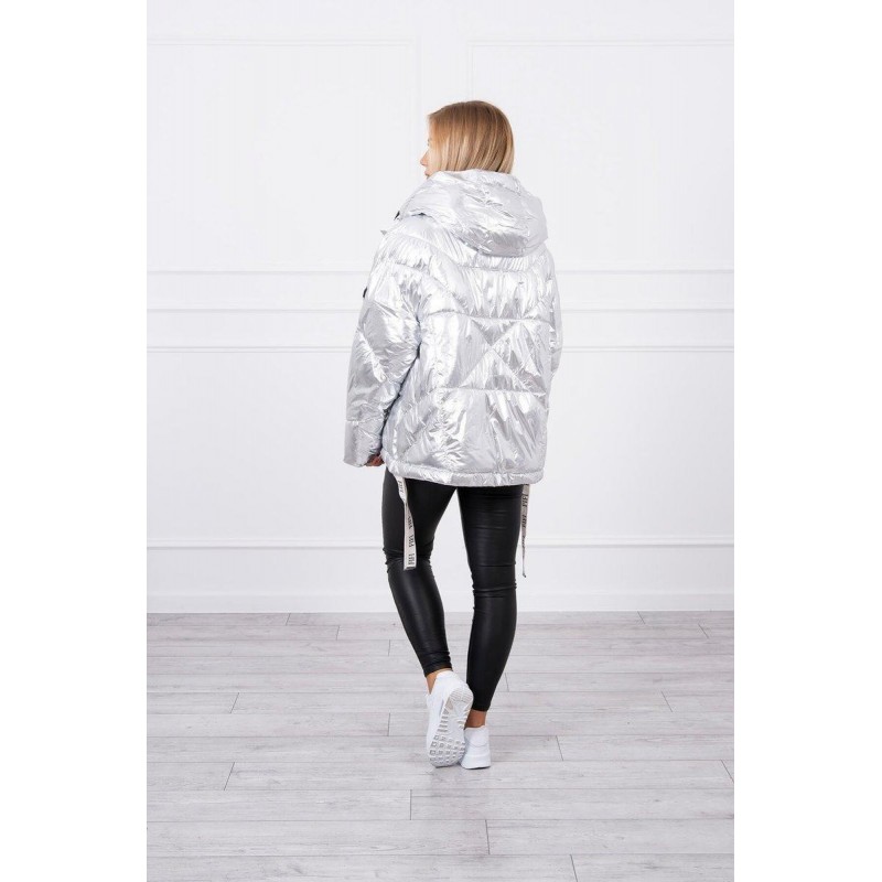 Zimná bunda pre dámy FIFI Maya 21 - strieborná