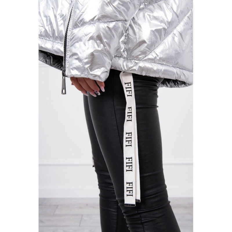 Zimná bunda pre dámy FIFI Maya 21 - strieborná