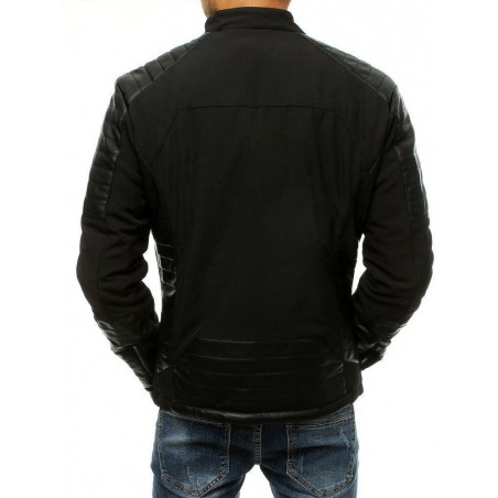 Čierna prechodná pánska bunda bez kapucne TX3469, veľ. L