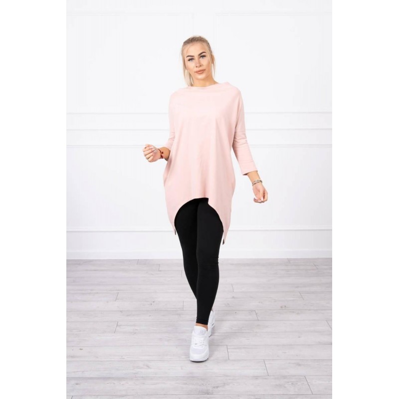 Dámska mikina s potlačou 9140 - ružová