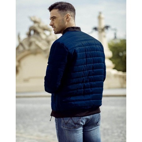 Tmavomodrá pánska prechodná bombera (tx2997)