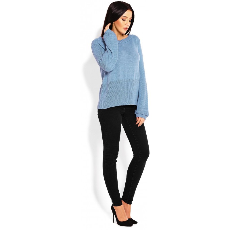 Dámsky modrý sveter 40010