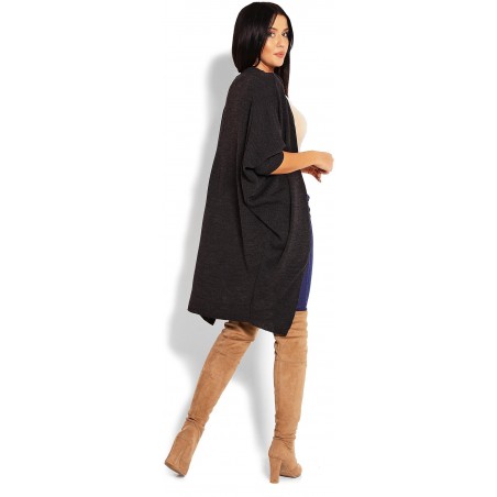 Grafitový kardigán pre dámy 40018