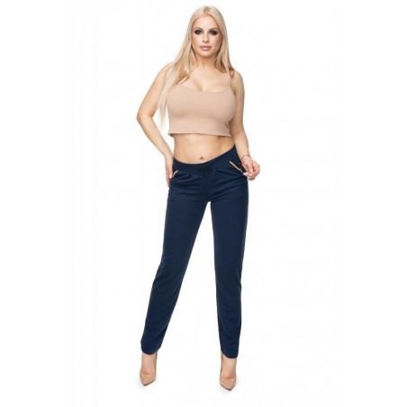 Dámske nohavice 0101 - tmavomodré