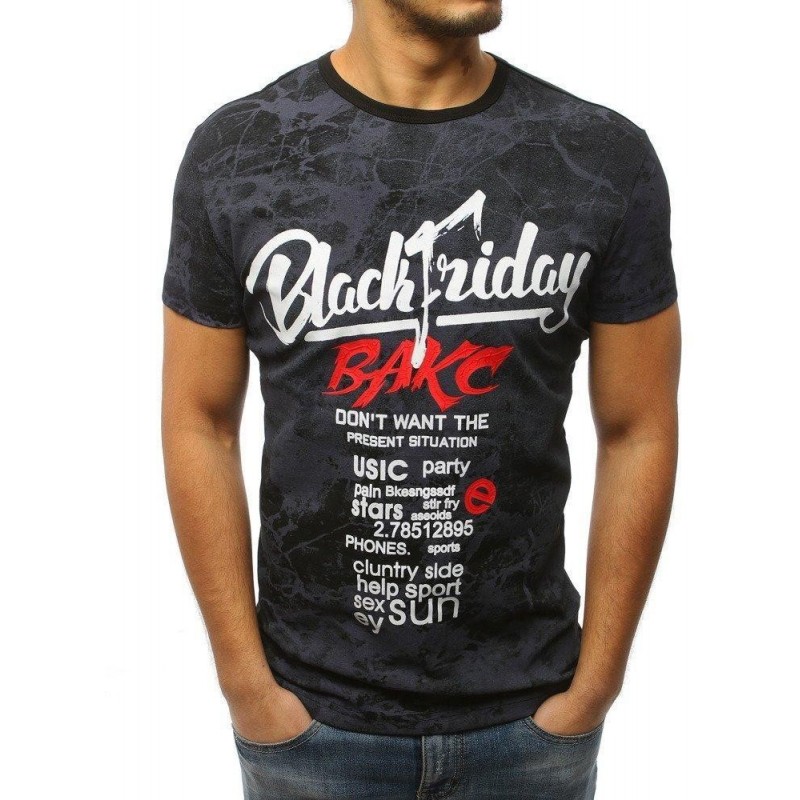 Pánske tričko (rx2998) - čierne