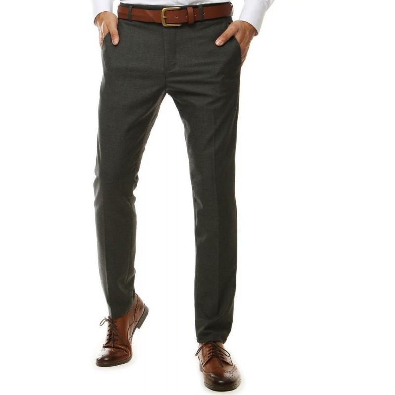 Grafitové pánske nohavice UX2547