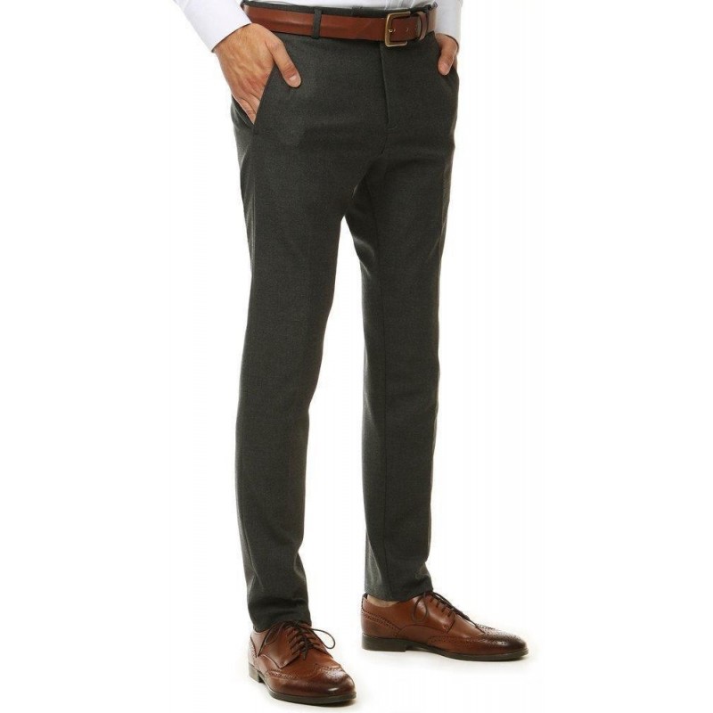 Grafitové pánske nohavice UX2547