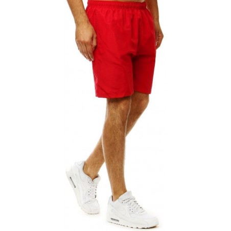 Pánske červené kúpacie šortky SX2071