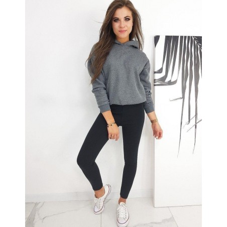 Dámska tmavosivá mikina MOTIVO BY0408