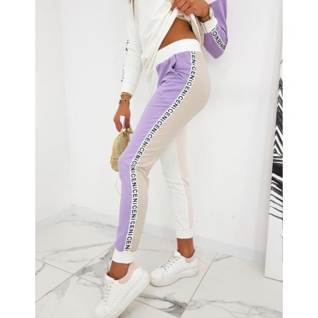 Dámska tepláková súprava NICE AY0325 - béžová