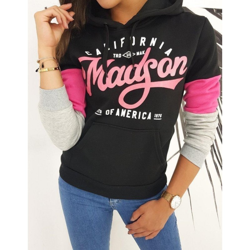 Mikina pre dámy CALIFORNIA BY0503 - čierna