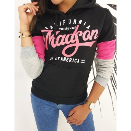 Mikina pre dámy CALIFORNIA BY0503 - čierna