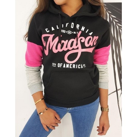 Mikina pre dámy CALIFORNIA BY0503 - čierna