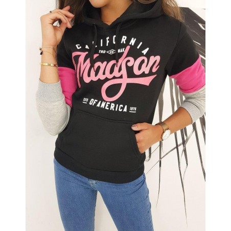 Mikina pre dámy CALIFORNIA BY0503 - čierna