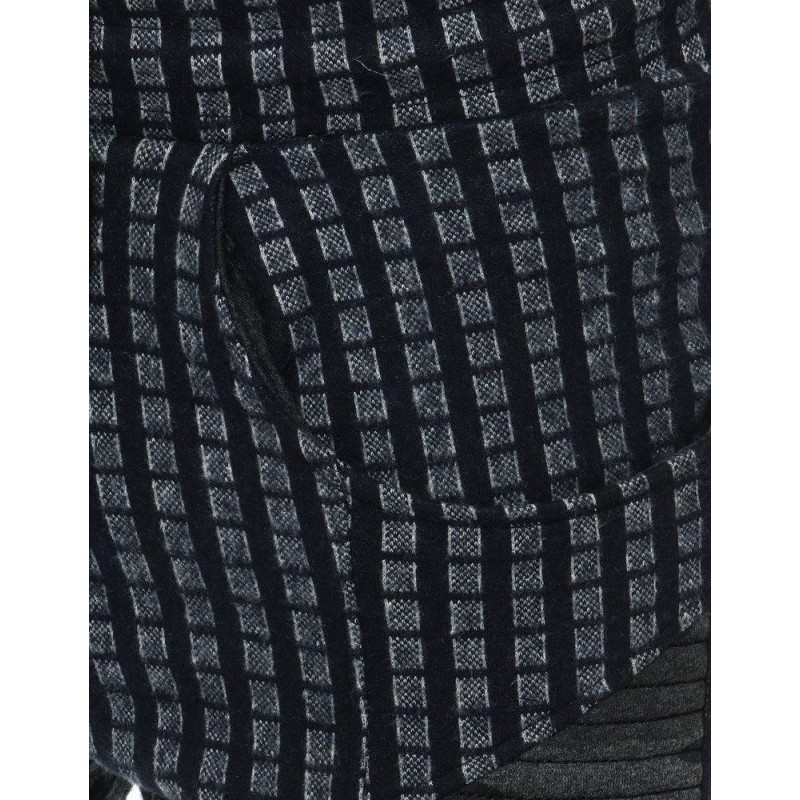 Pánske tmavomodro-sivé jogger nohavice UX2192