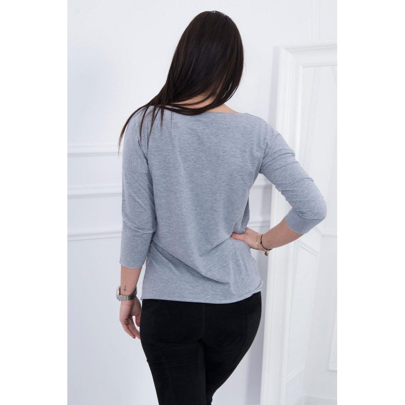 Blúzka pre dámy 8834 - sivá