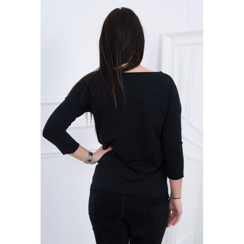 Blúzka pre dámy 8834 - čierna