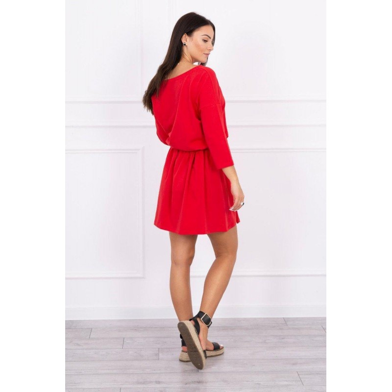 Šaty pre dámy 9004 - červené