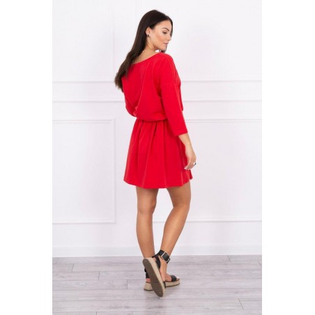 Šaty pre dámy 9004 - červené
