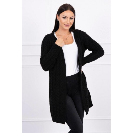 Dámsky pletený kardigán 2019-14 - čierny