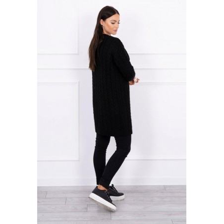 Dámsky pletený kardigán 2019-14 - čierny