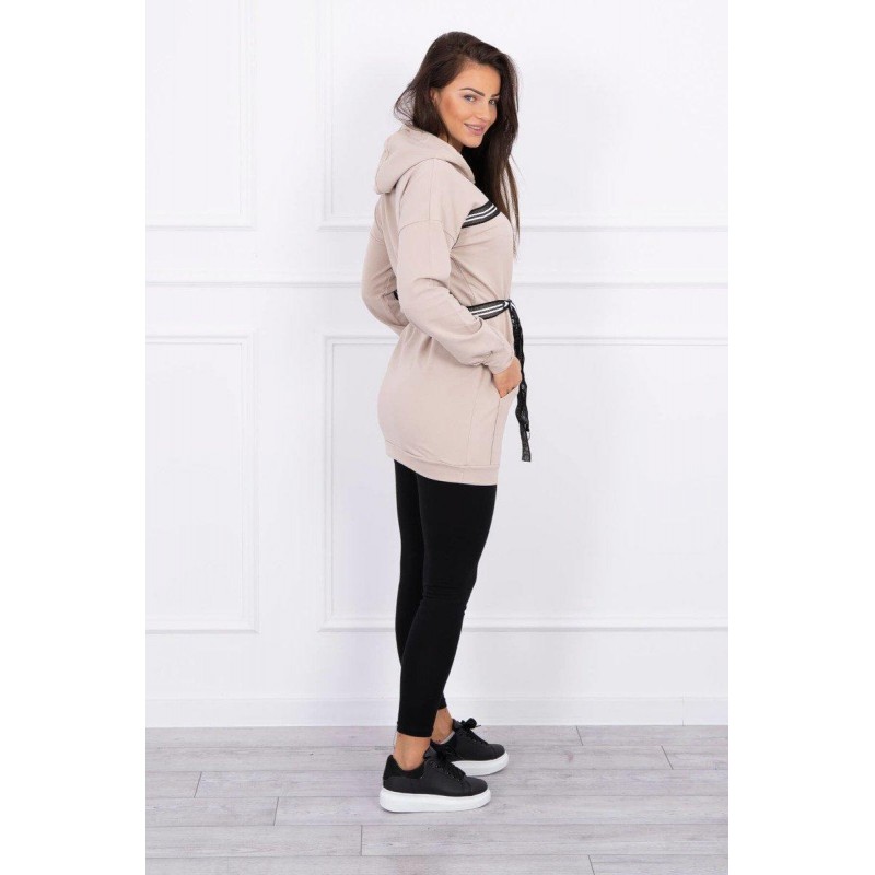 Dámske béžové šaty 0140