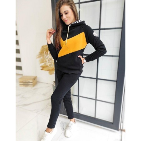 Dámska tepláková súprava MEGUSTA AY0371 - čierna