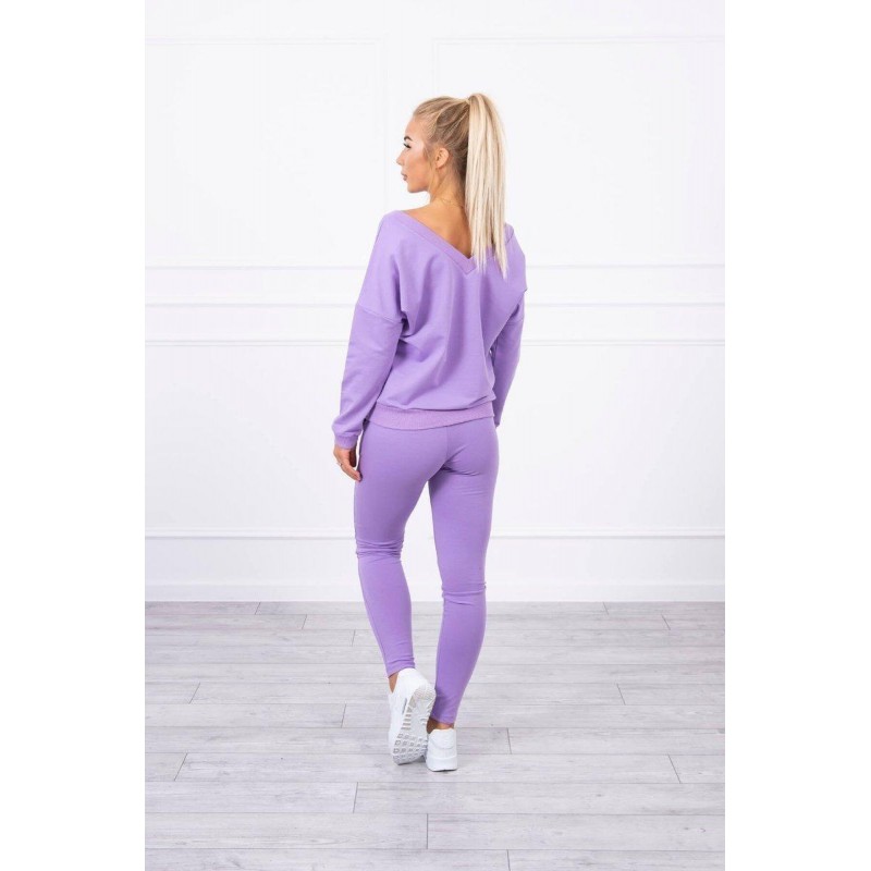 Dámska tepláková súprava 9131 - fialová
