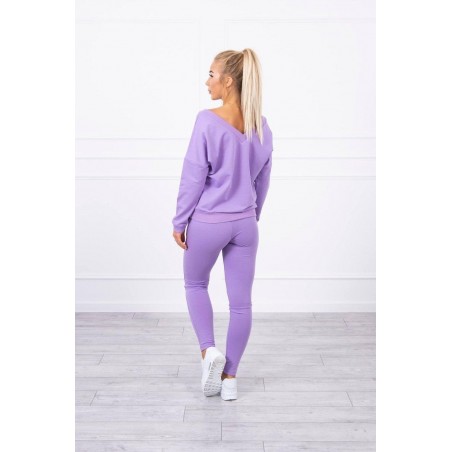 Dámska tepláková súprava 9131 - fialová