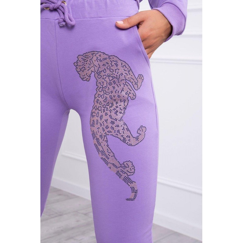 Dámska tepláková súprava 9131 - fialová